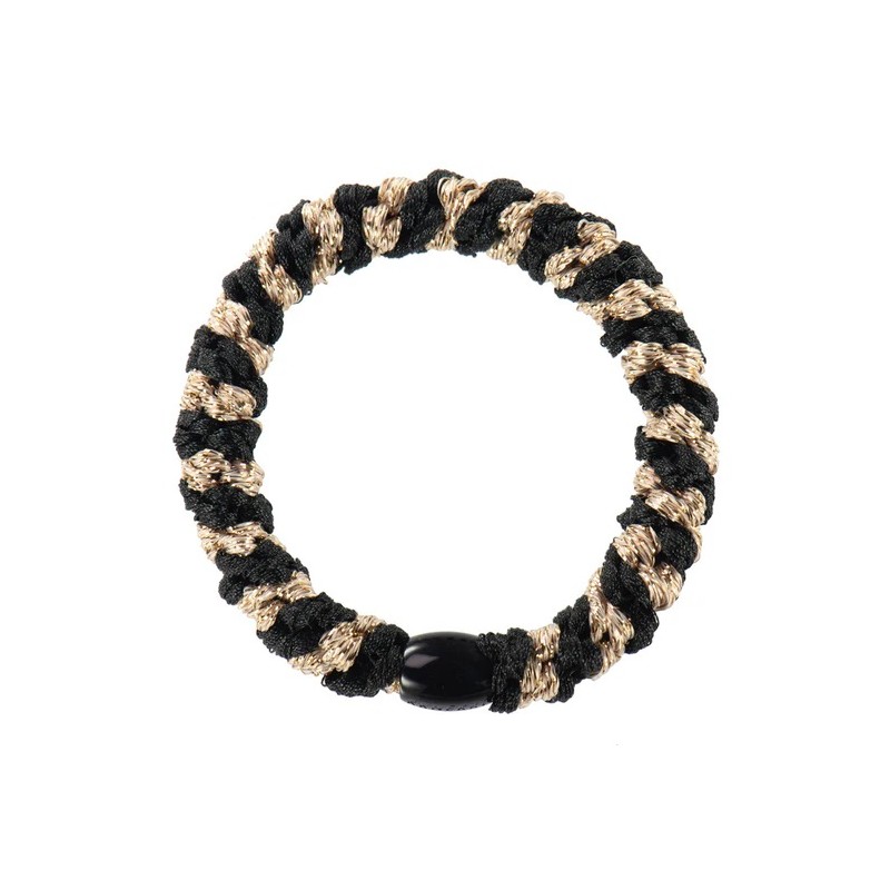 Kknekki Black-Beige Glitter Stripe