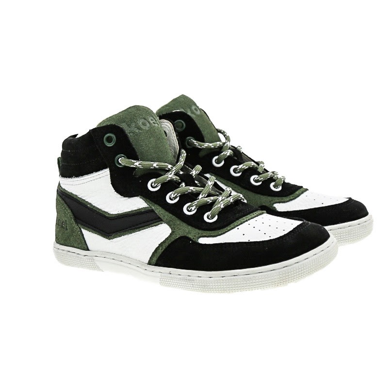 High Sneakers JUNGS Danish Nappa - Green