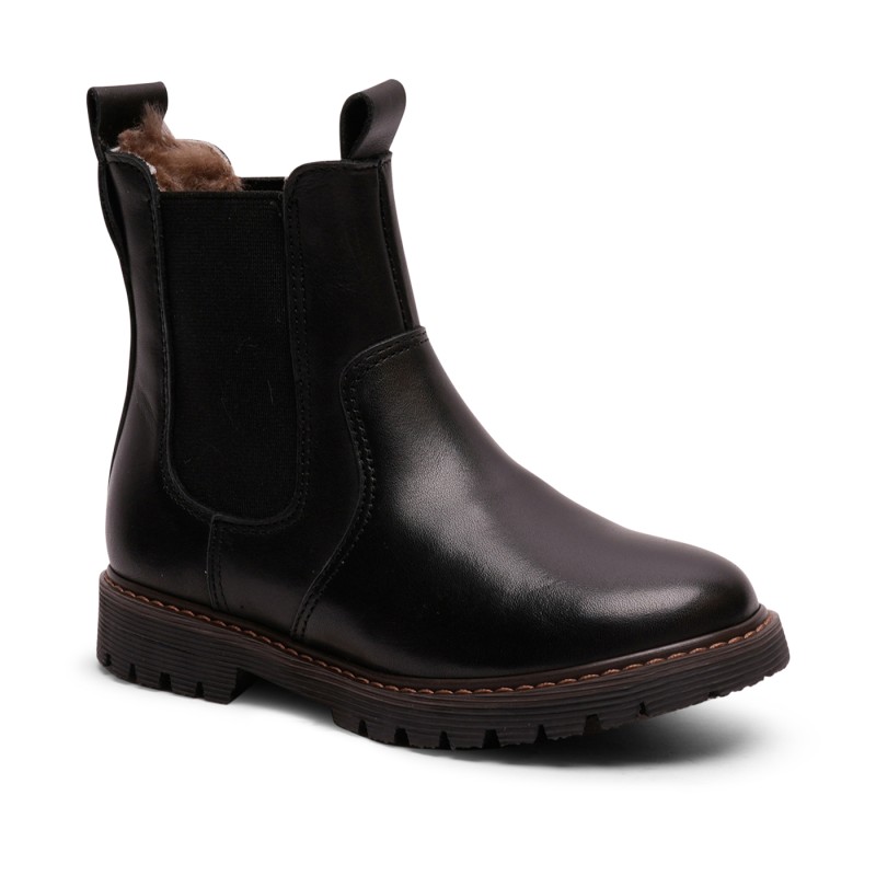 Chelsea gefüttert Boots Neel - Black