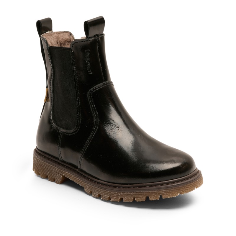 Chelsea gefüttert Boots Neel - Black Patent