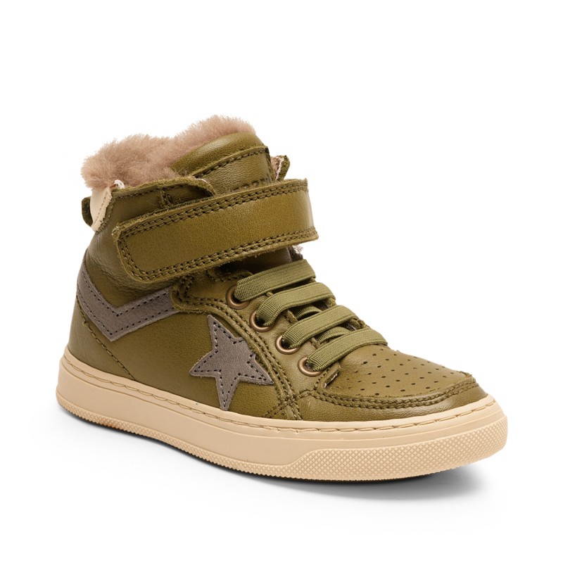 Sneaker Isak gefüttert - Khaki