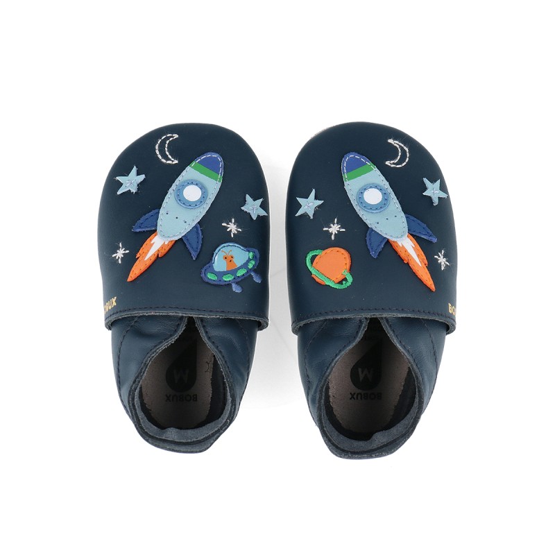 Soft Soles - Limited Edition Cosmic Rocket - Navy